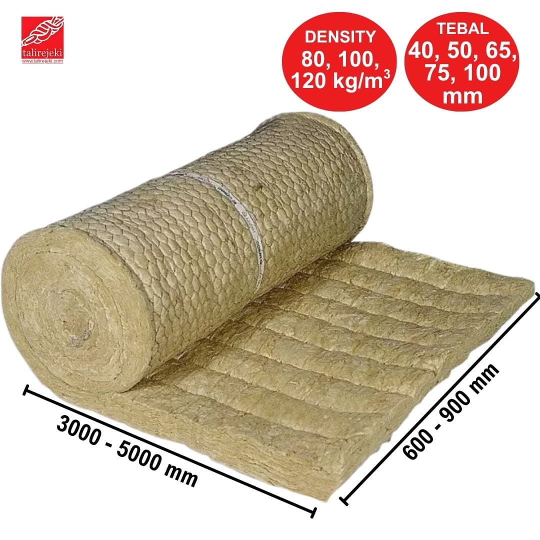 Rockwool Wired Blanket Tipe 60 K / 80 mm