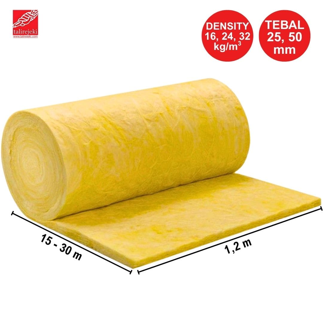 Glasswool Roll Tipe 24 K / 50 mm
